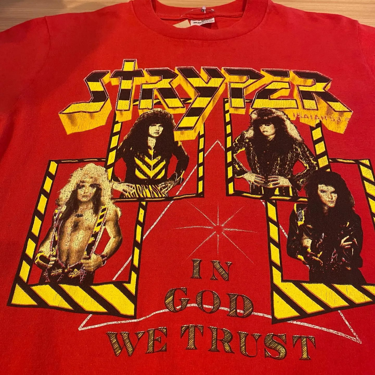 90's  STRYPER  tee