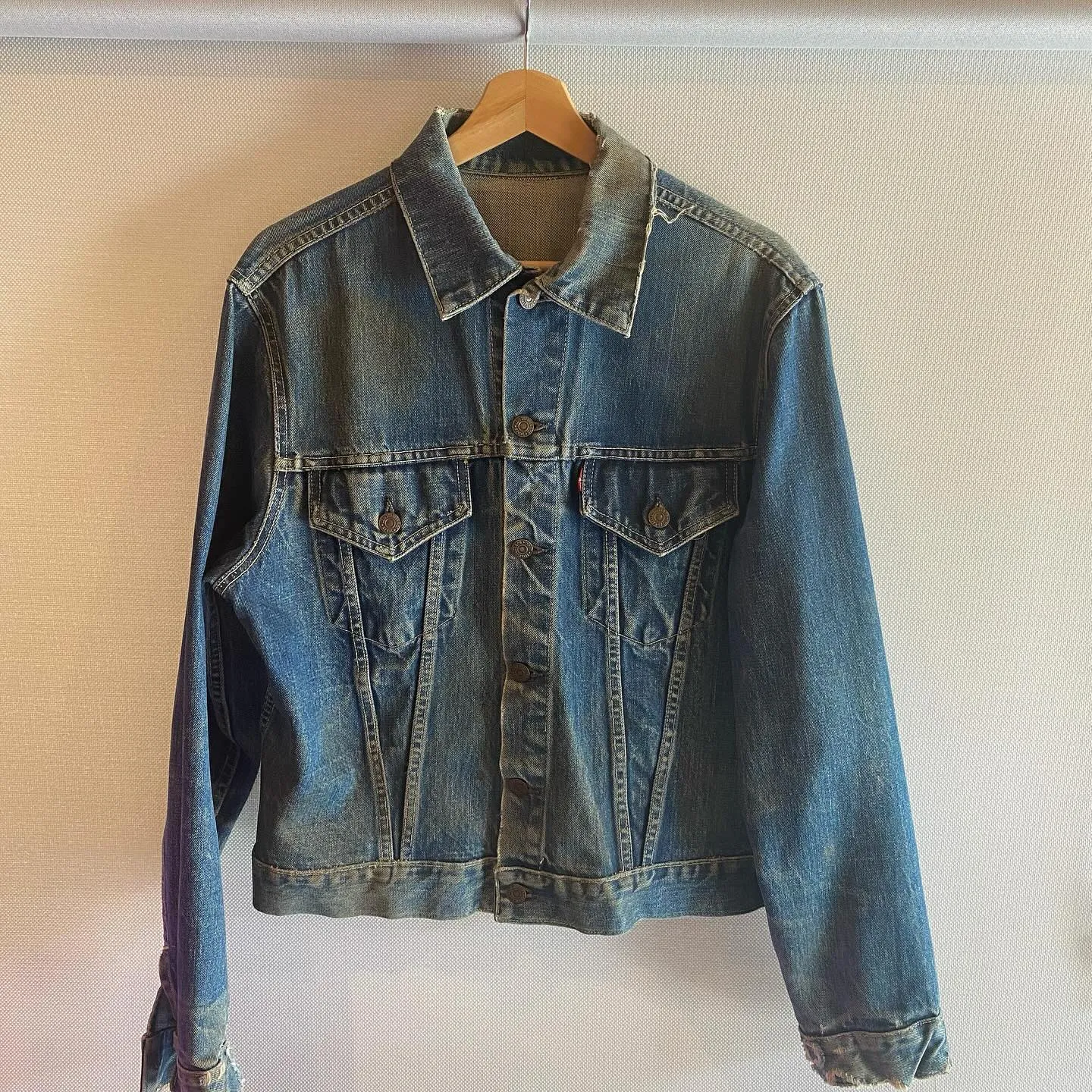 60's  Levi's 557xx  3rd  denim...