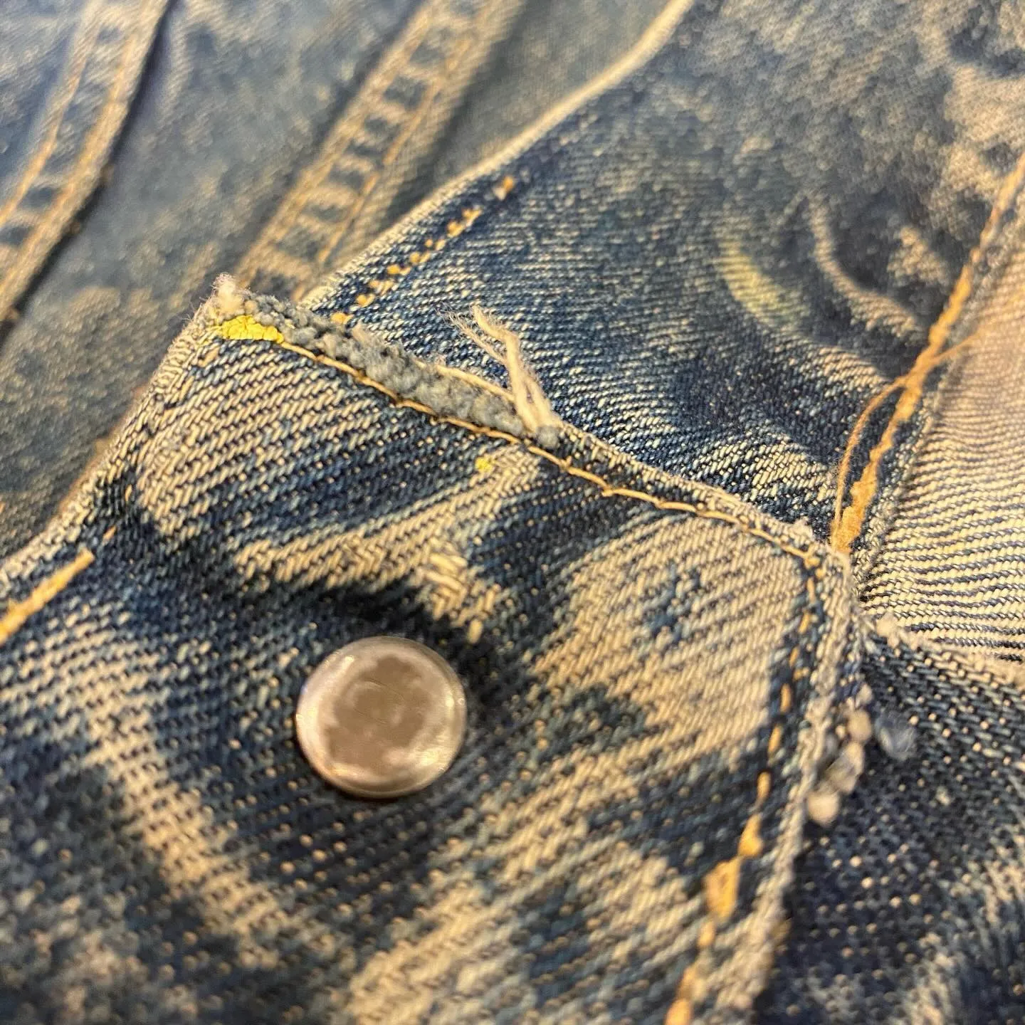 60's  Levi's 557xx  3rd  denim...